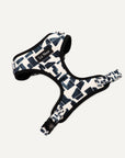 Modern Geometric Print dog adjustable harness