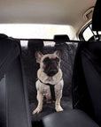 Black Dog Car Seat Cover