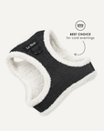 Warm Denim Dog vest harness for winter