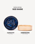 Slow feeder dog bowl sizes, Le Noof