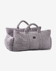 Large grey dog car seat bed from Le Noof