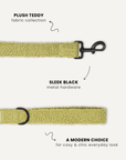 Light Green Teddy Dog Leash