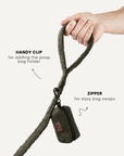Moss Green Teddy Dog Leash
