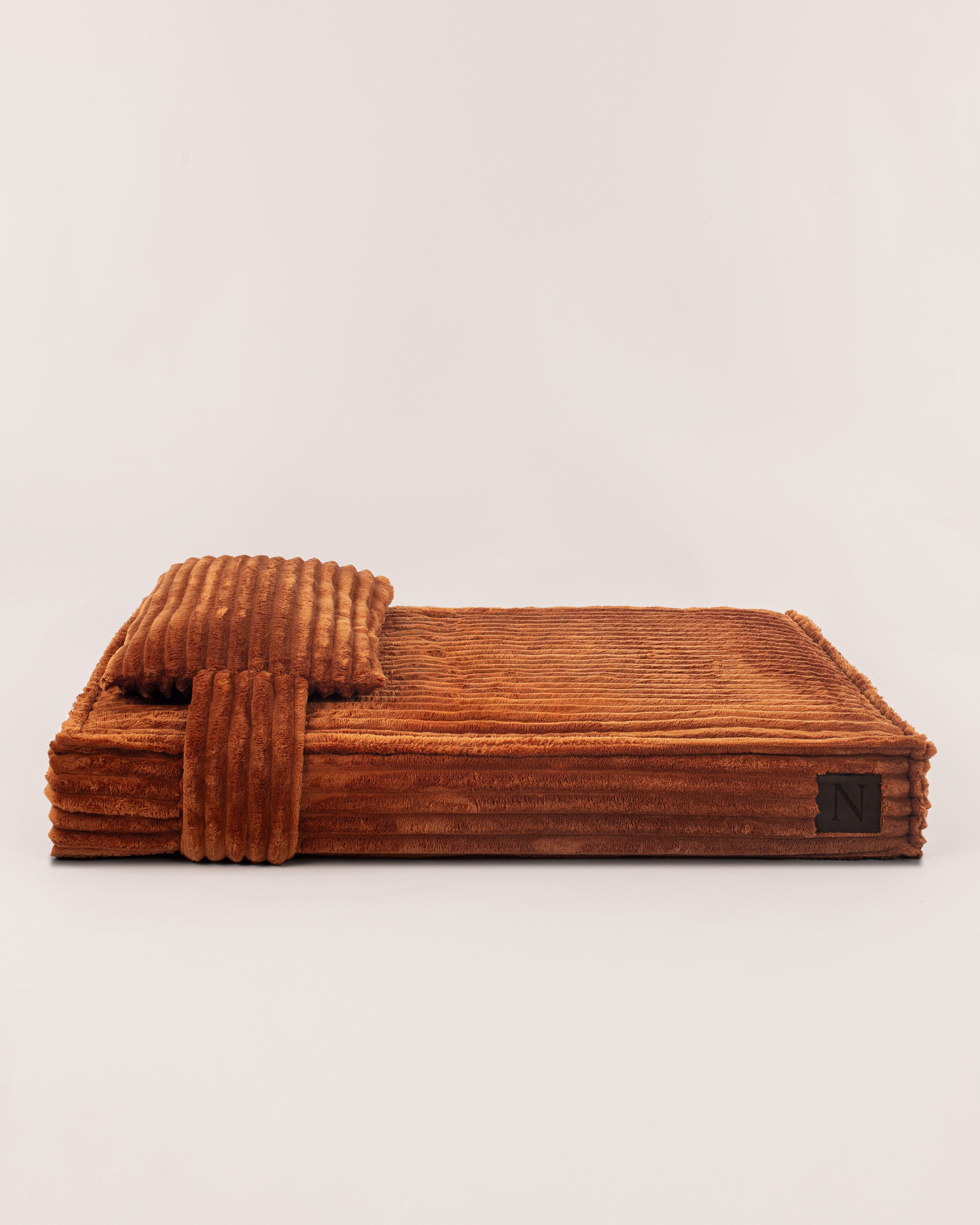 Premium Tan Orthopedic Dog Bed