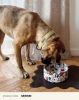 Terrazzo Marble Stone Dog Bowl