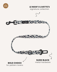 Modern Geometric Print Dog Seat Belt
