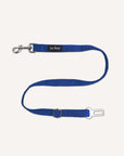 Blue corduroy dog seat belt by Le Noof