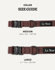 Brown Jacquard Dog Collar