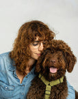 Light Green Teddy Step-In Dog Harness