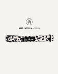 Cow print dog collar, Le Noof