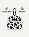 Cow print dog treat pouch, Le Noof
