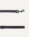 Dark washed denim dog leash from Le Noof close up image