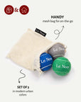 Urban set dog tennis balls in bag, Le Noof