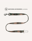 Green Plaid Dog Seat Belt