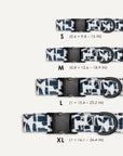 Modern Geometric Print Dog Collar