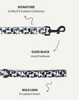 Modern Geometric Print Dog Leash