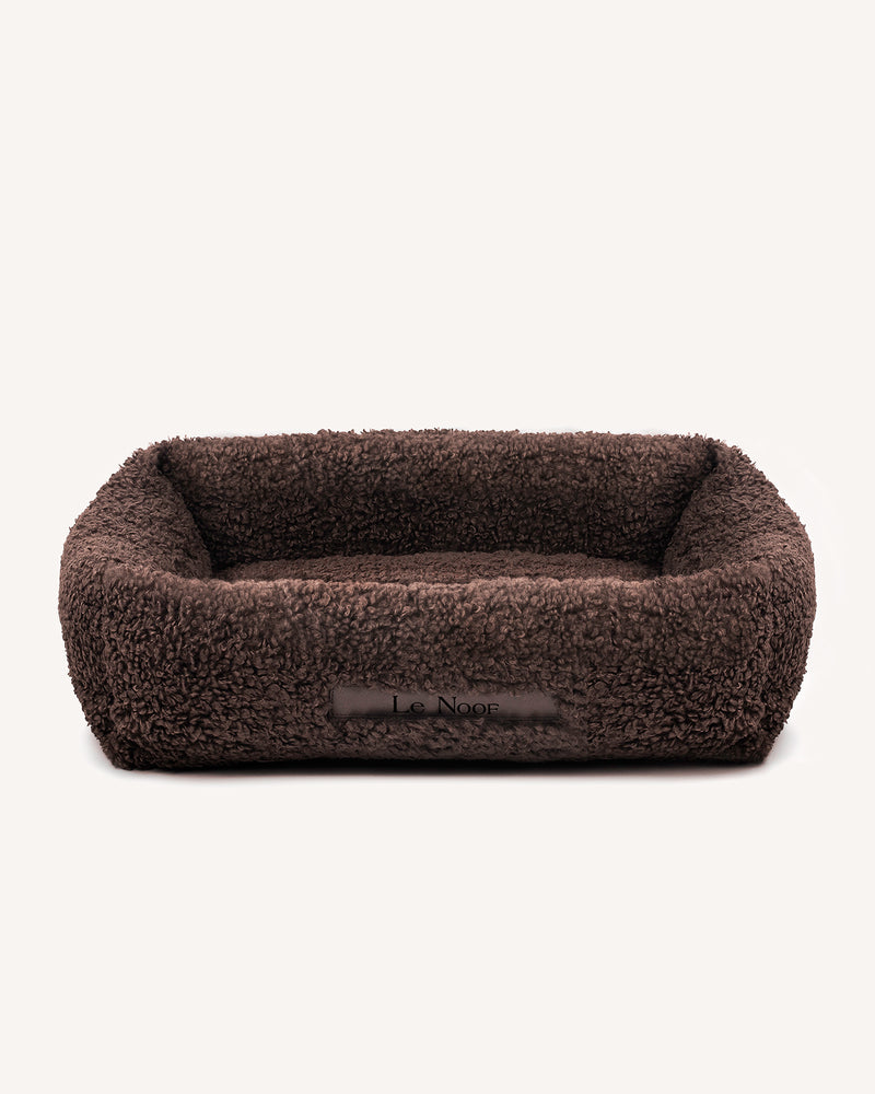 French Bulldog Brown Teddy Dog Bed