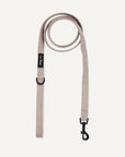 Light brown cotton dog leash made by Le Noof