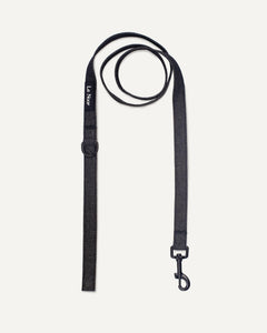 Black Denim Dog Leash