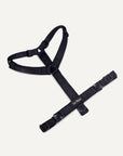 Black Le Noof dog step in harness