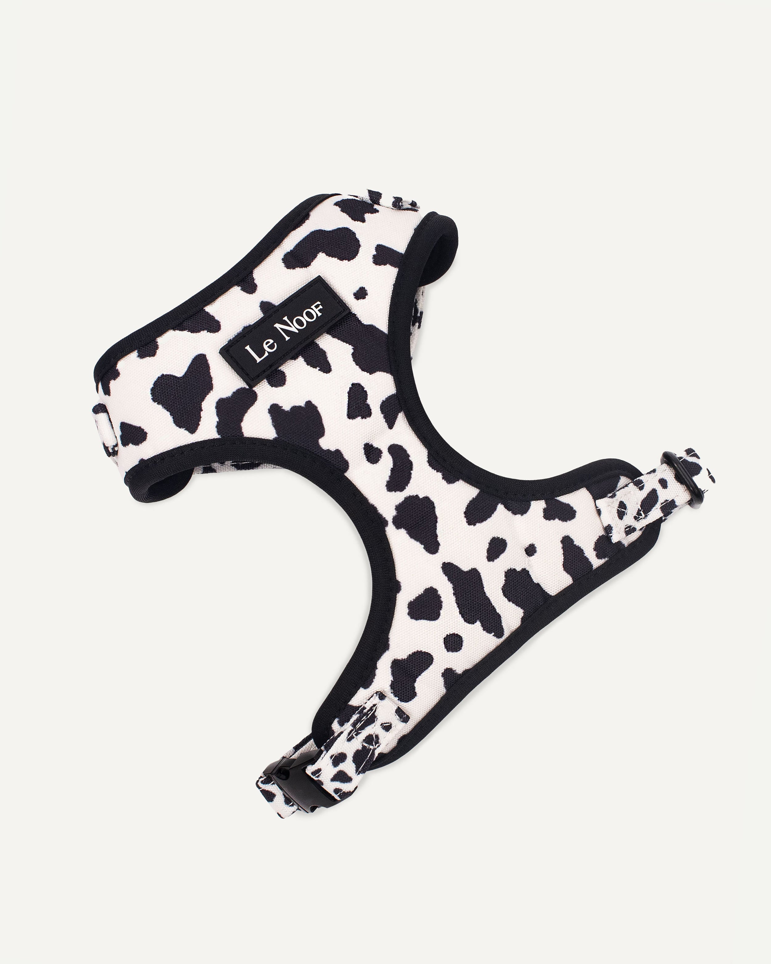 Cow print dog harness, a cute christmas gift for dogs