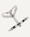 Grey Le Noof step in dog harness