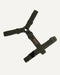 Dark green teddy step in harness Le Noof