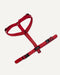 Maroon red Le Noof step in harness