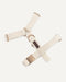 Cream white teddy step in dog harness Le Noof