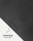 Double-Sided Mat Black/Brown