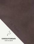 Double-Sided Mat Black/Brown