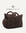 Designer brown teddy dog car bed with soft premium fabric