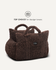 Designer brown teddy dog car bed with soft premium fabric