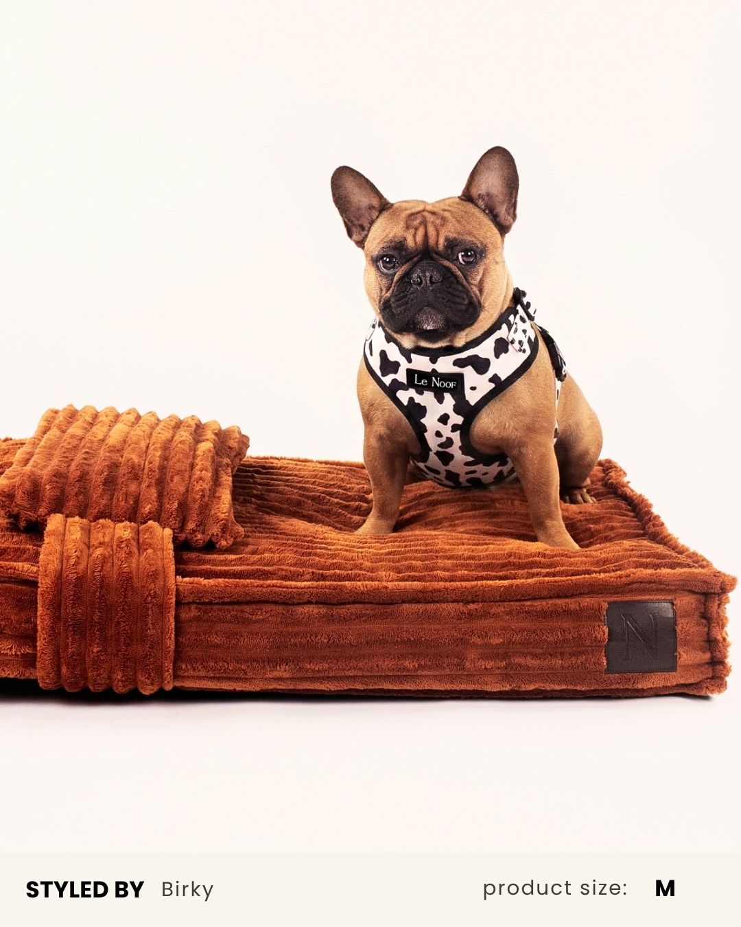 Premium Tan Orthopedic Dog Bed