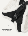Black Denim No-Pull Harness Set