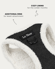 Black Denim Dog No-Pull Vest Harness