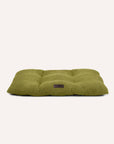Chartreuse Green Boucle Floor Dog Pillow