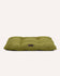 Chartreuse Green Le Noof Boucle Dog Pillow bed on white background