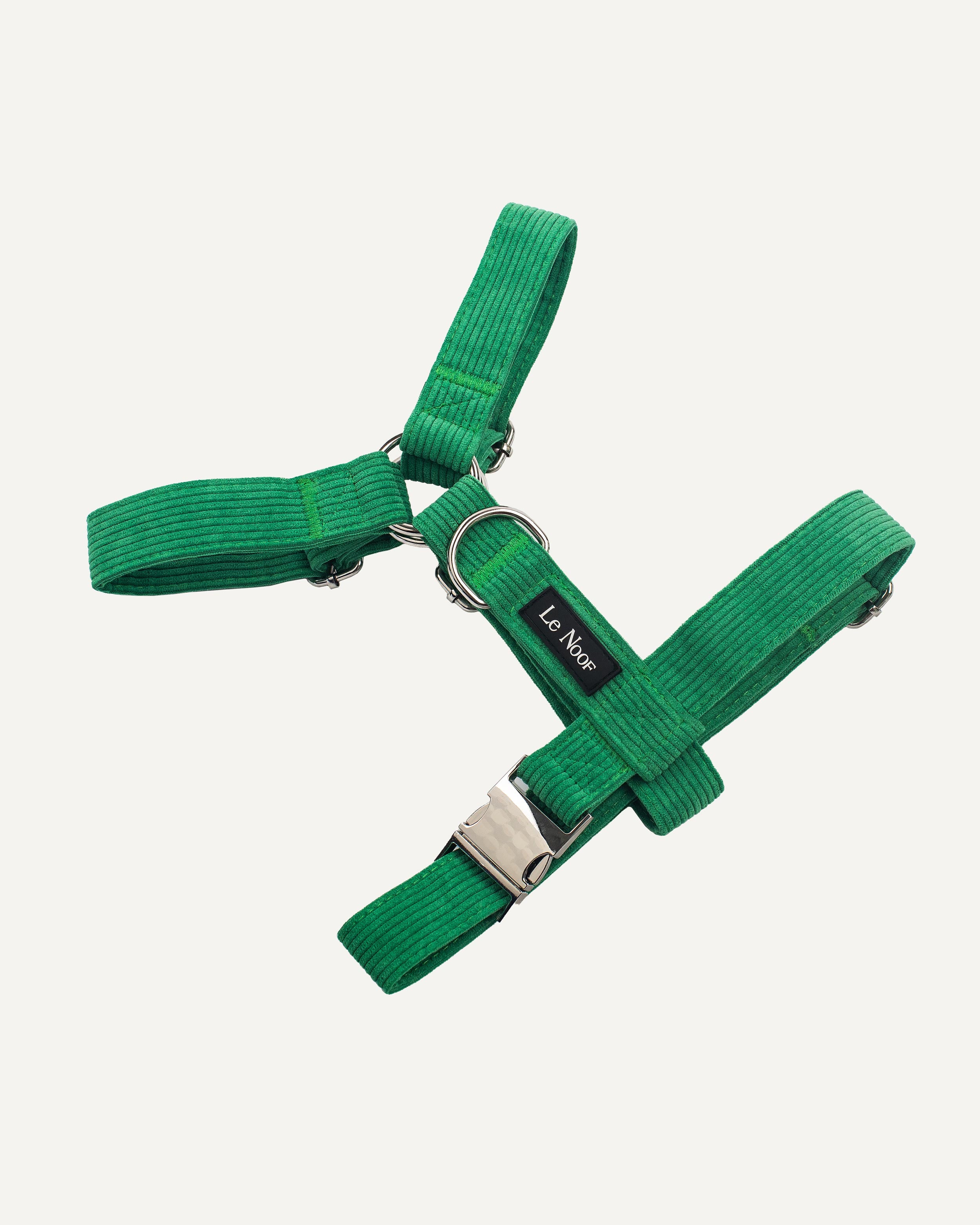 Kelly Green Corduroy Dog Step-In Dog Harness – Le Noof