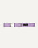Purple Lavender corduroy dog collar by Le Noof