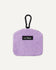 Lavender corduroy dog treat pouch