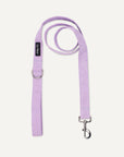 Lavender corduroy dog leash Le Noof