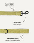 Light Green Teddy Dog Leash