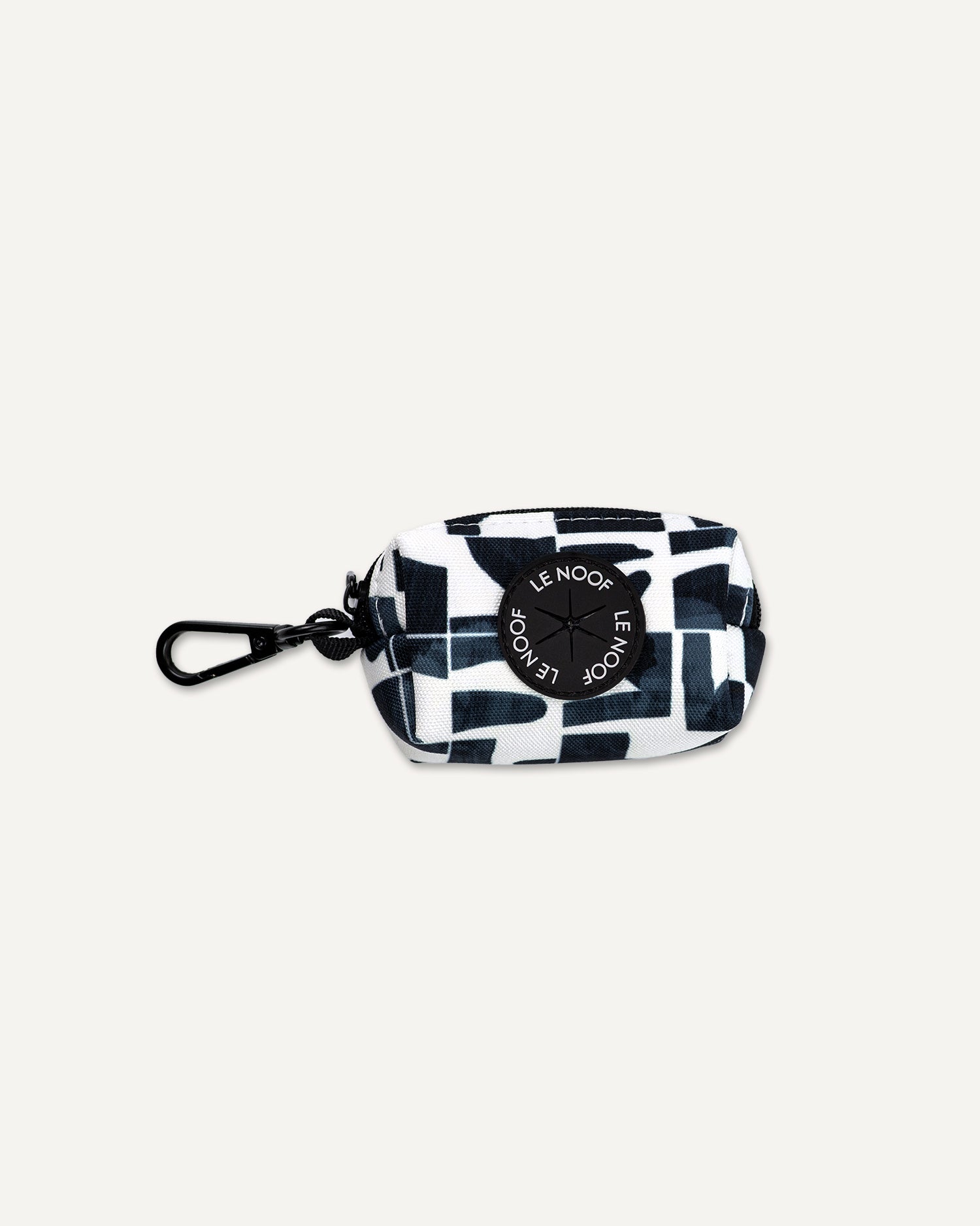 Modern Geometric Print dog poop bag holder