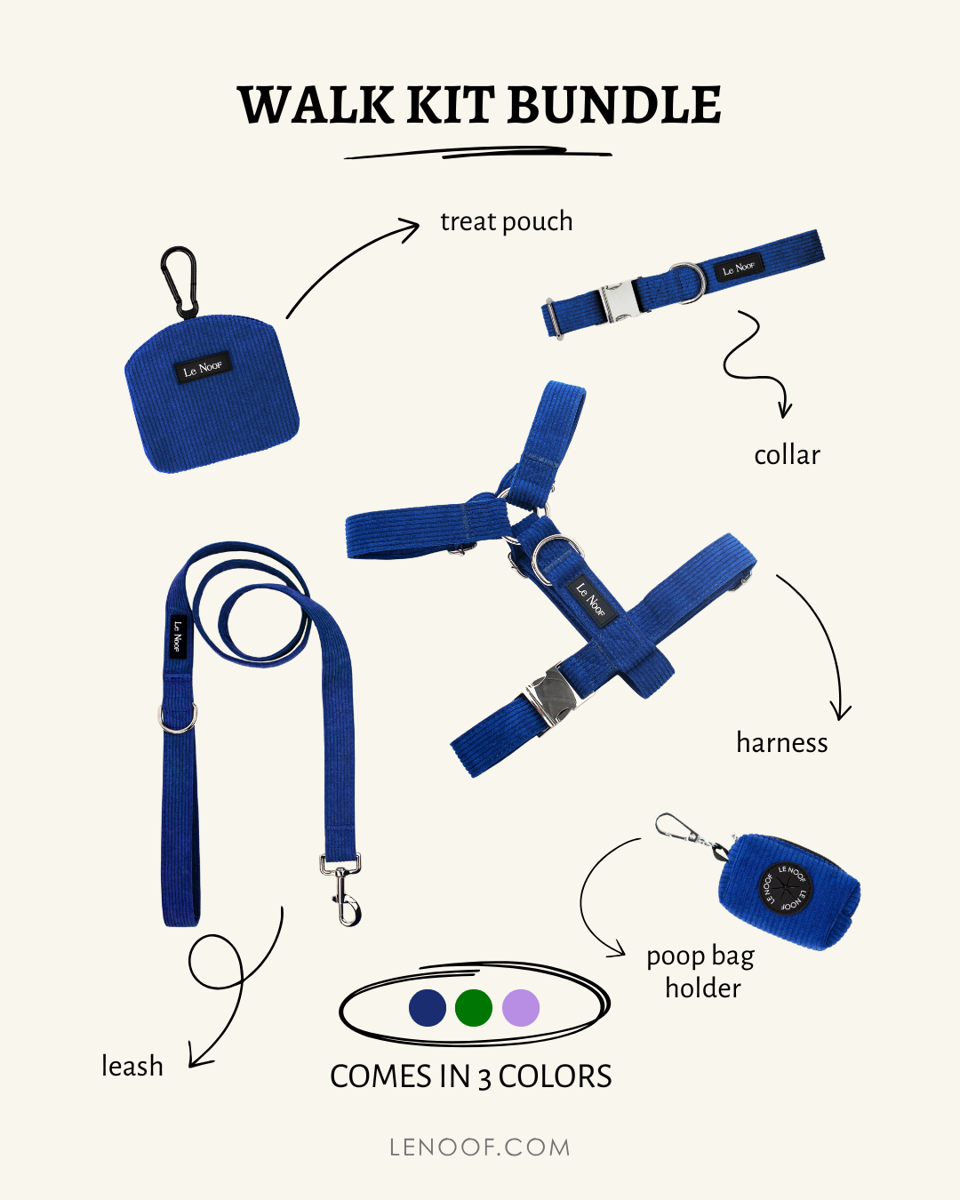Corduroy Harness Kit