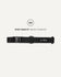 Black denim dog collar, Le Noof
