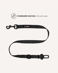 Black Jacquard Dog Seat Belt