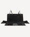 Black waterproof dog car seat cover