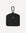 Black black washed denim dog treat pouch with carabiner and 'Le Noof' label on a white background