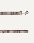 Blue flannel dog leash close up image by Le Noof